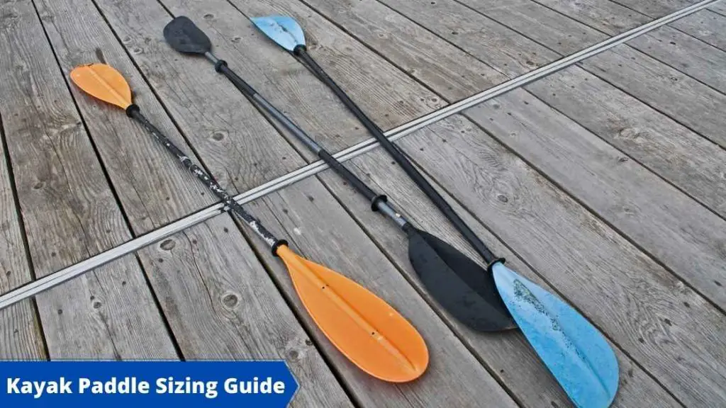 what size kayak paddle do I need