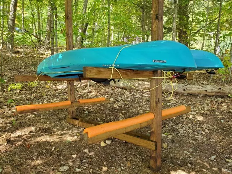 how to build a kayak rack