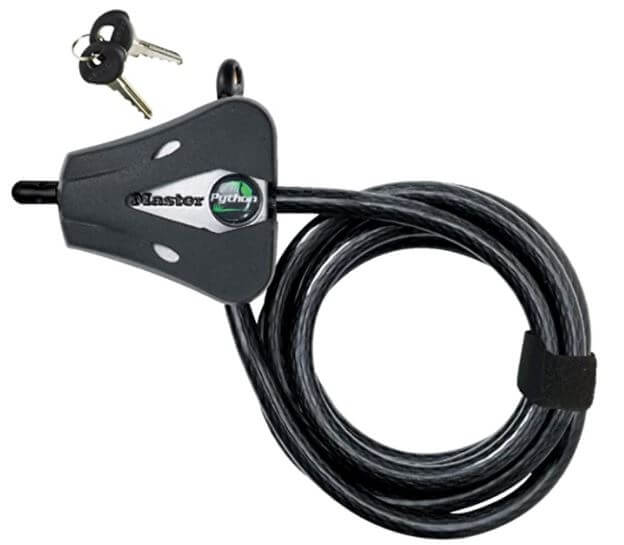Master Lock 8418D Python Cable Lock with Key