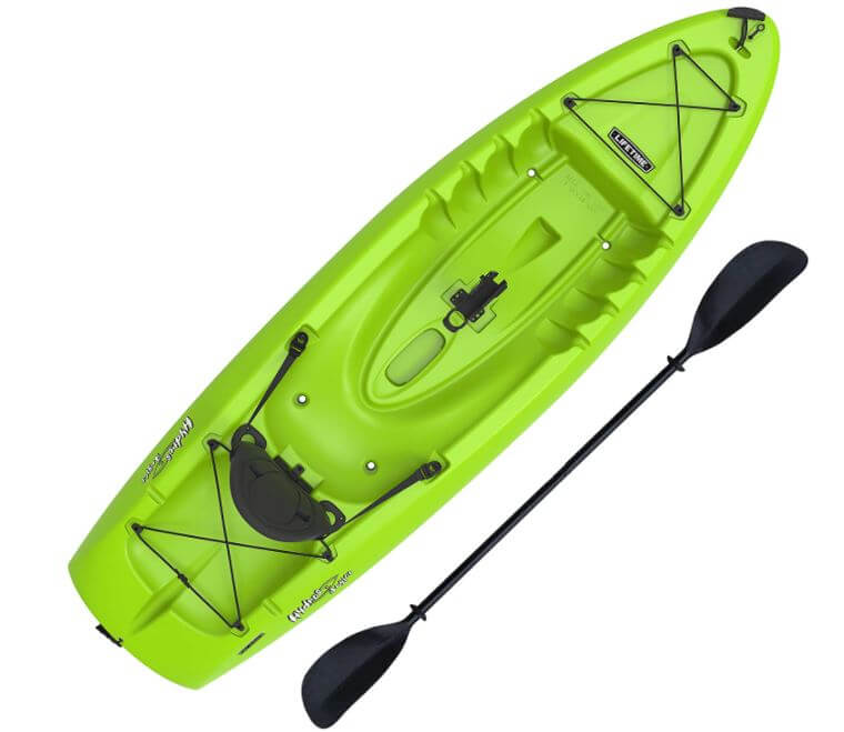 most comfortable lifetime kayak
