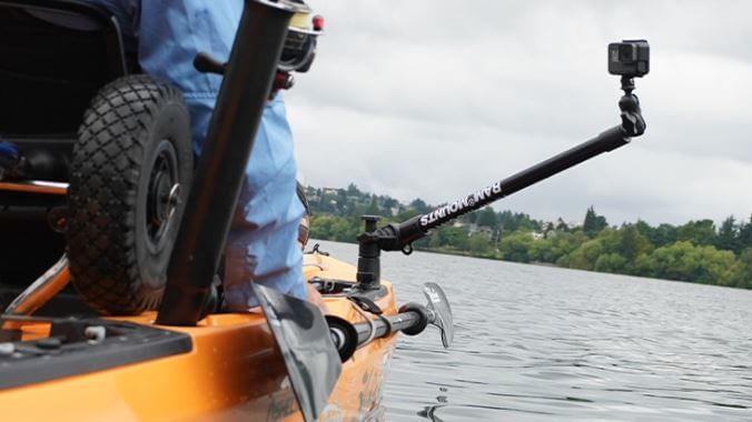 kayak camera mount