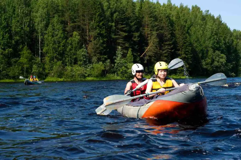 canoes are usually more stable than kayaks